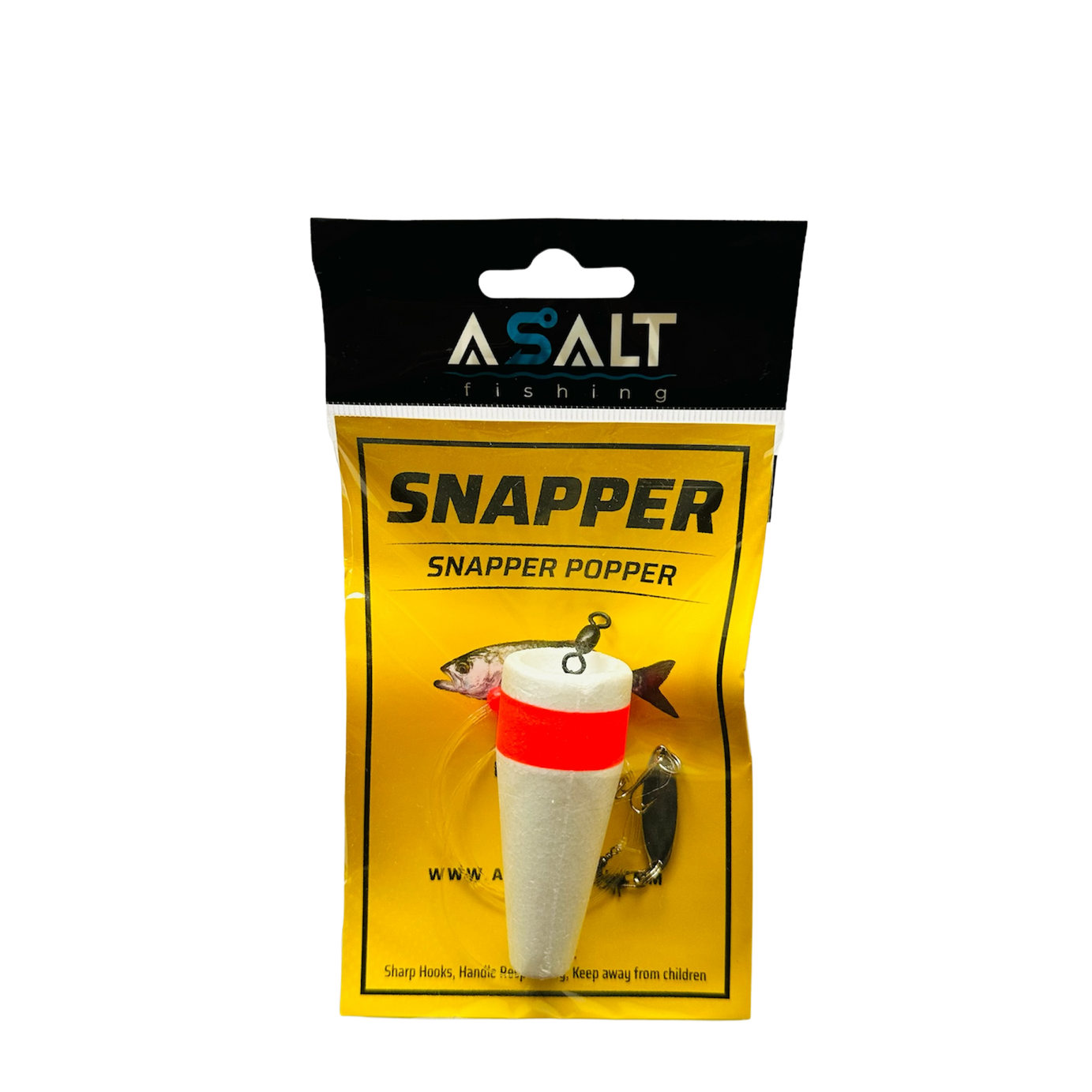 fishing dock bluefish snapper popper lure Saltwater 8in Topwater Long-Cast The Snapper Popper is a pre Sea Striker SNPP Snapper Popper