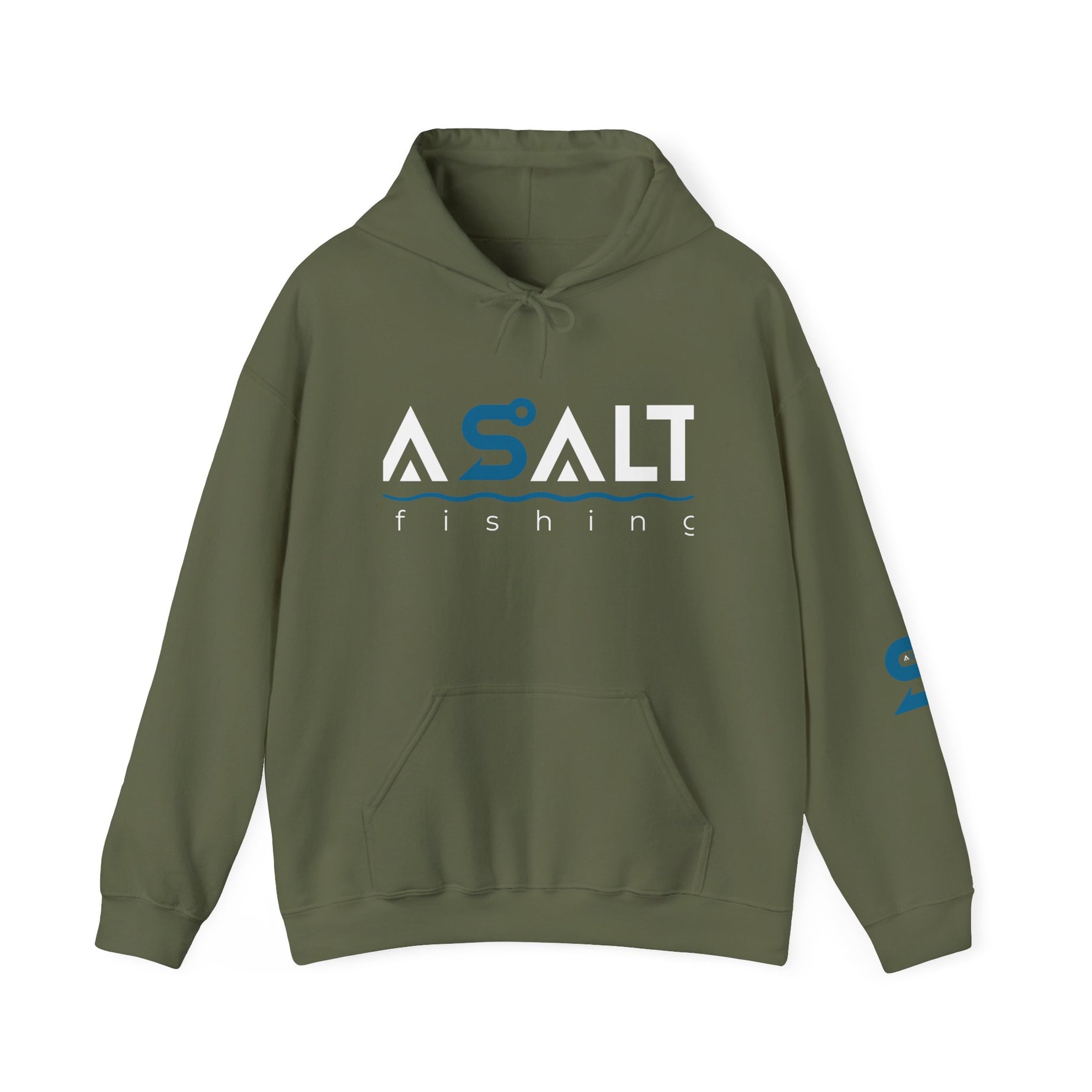 ASALT Fishing Unisex Heavy Blend™ Hoodie - Perfect for Anglers and Outdoor Enthusiasts
