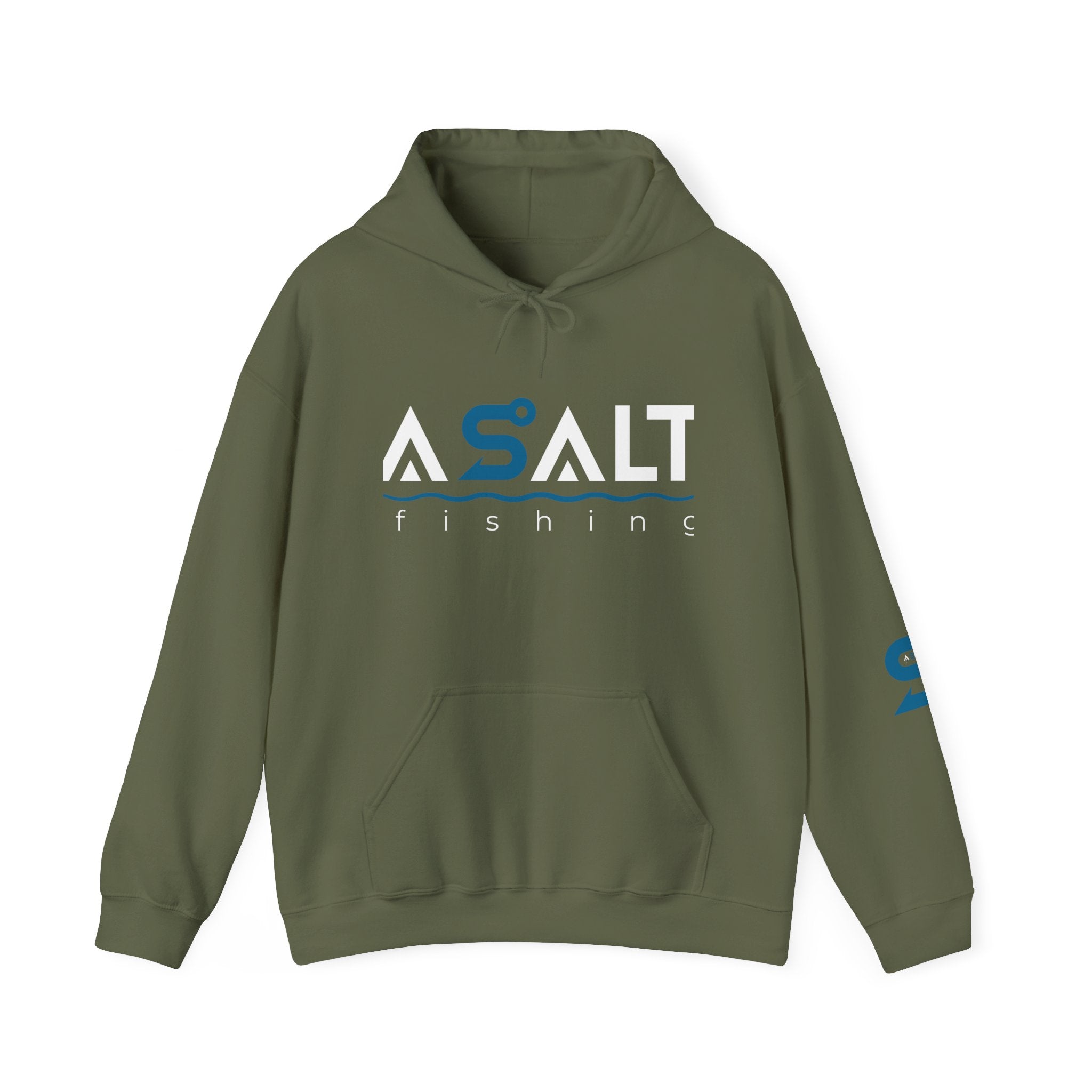 ASALT Fishing Unisex Heavy Blend™ Hoodie - Perfect for Anglers and Outdoor Enthusiasts