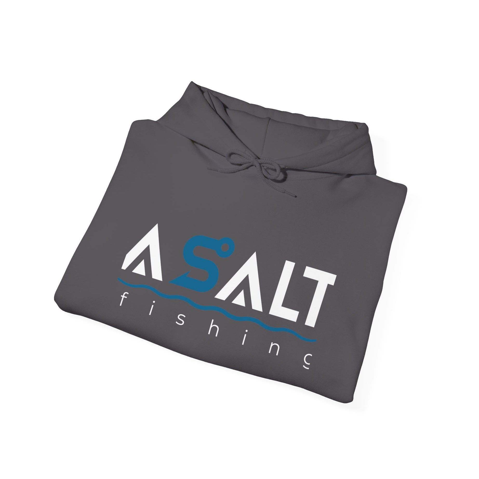 ASALT Fishing Unisex Heavy Blend™ Hoodie - Perfect for Anglers and Outdoor Enthusiasts