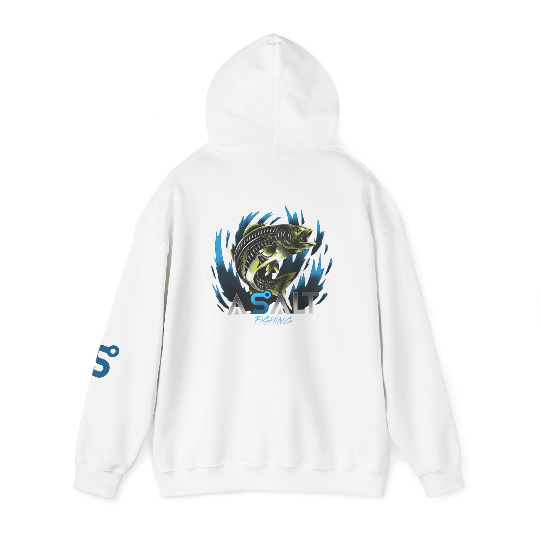 ASALT Fishing Unisex Heavy Blend™ Hoodie - Perfect for Anglers and Outdoor Enthusiasts