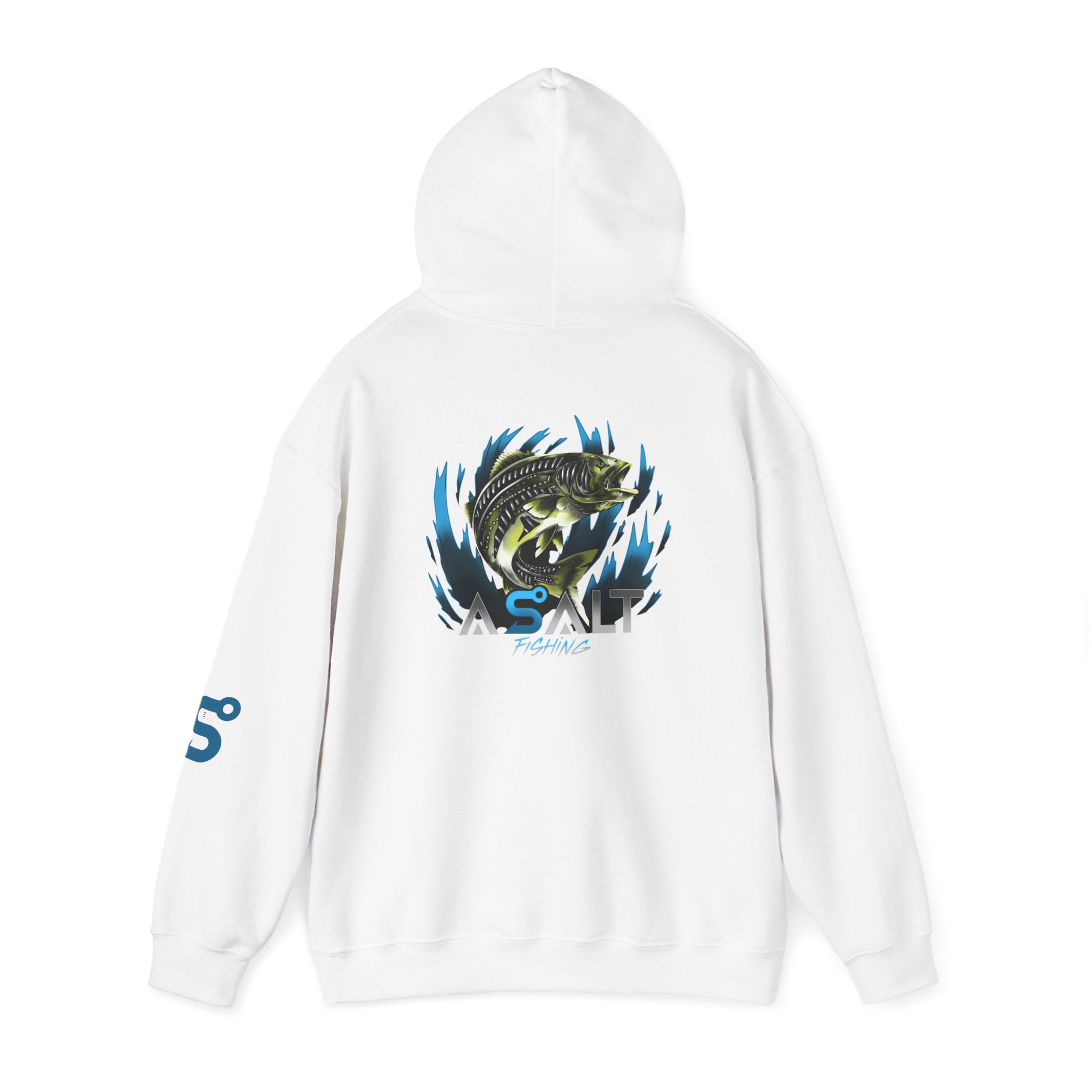 ASALT Fishing Unisex Heavy Blend™ Hoodie - Perfect for Anglers and Outdoor Enthusiasts