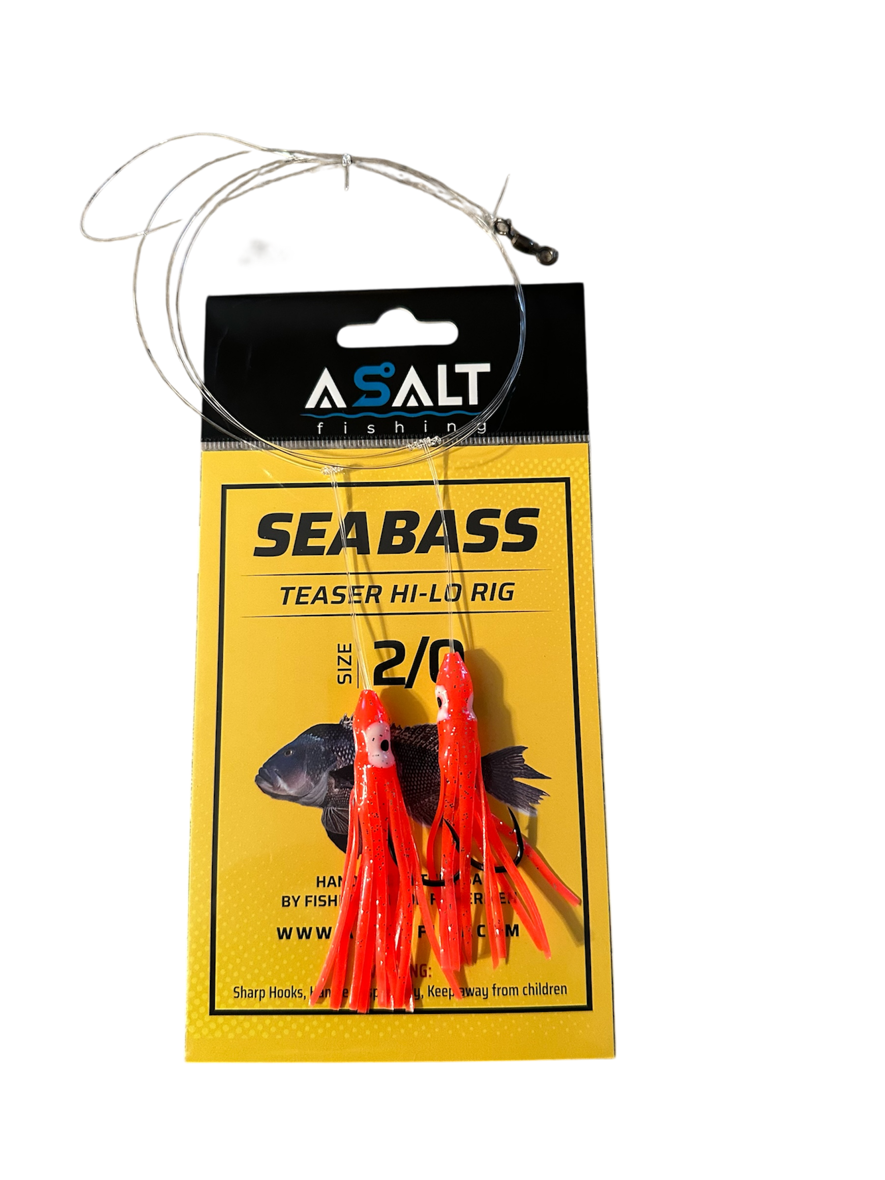 Sea Bass Hi-Lo Skirted Rig USA Tied