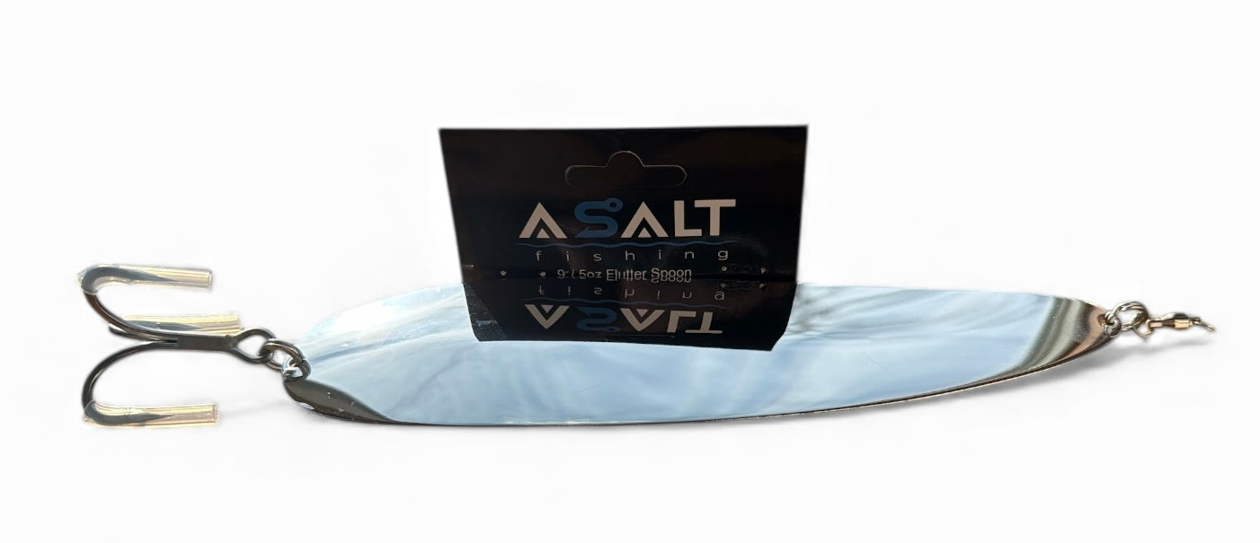 Flutter Spoons 9" 5oz Silver or Gold