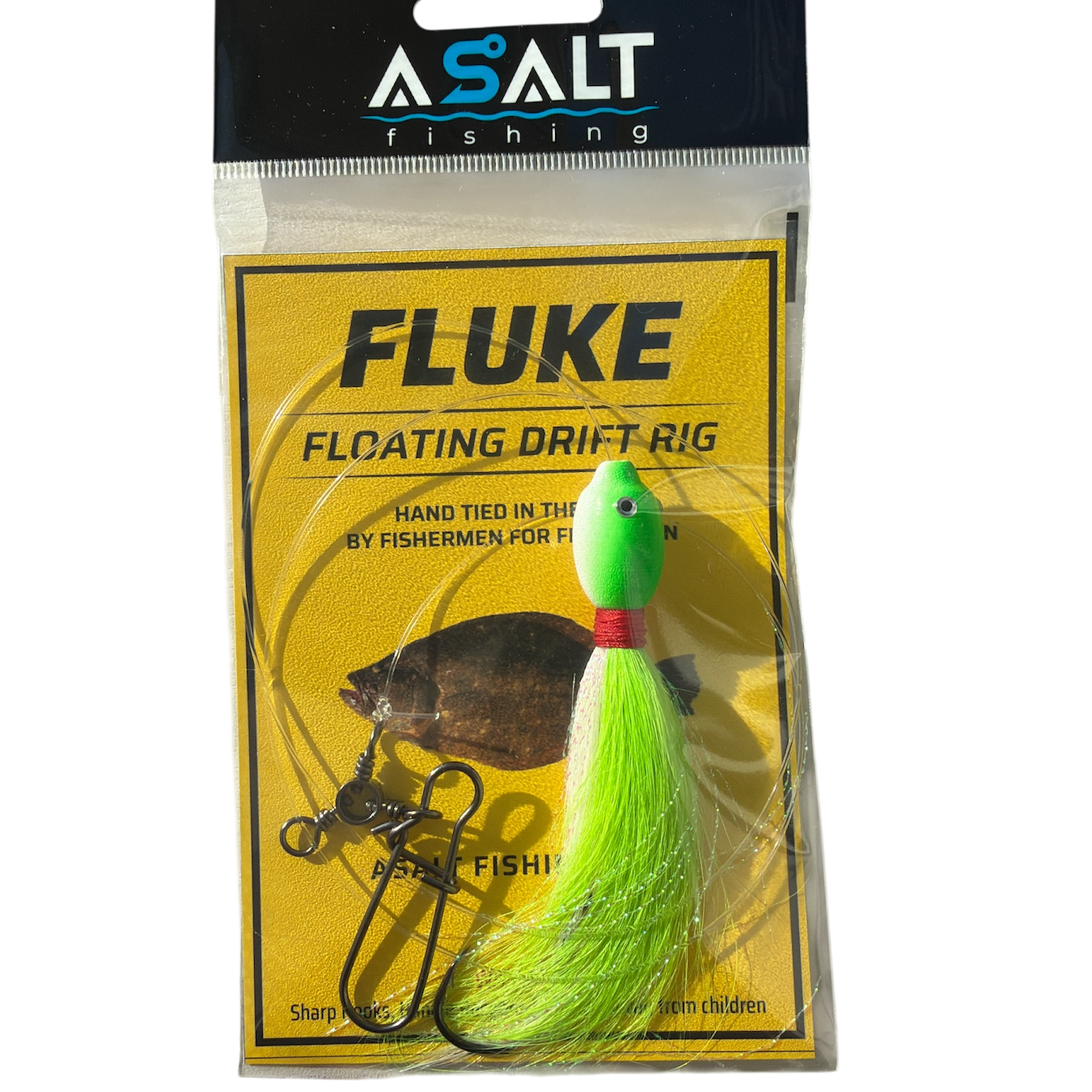 Fluke Floating Drift Rig USA Tied | Asalt Fishing