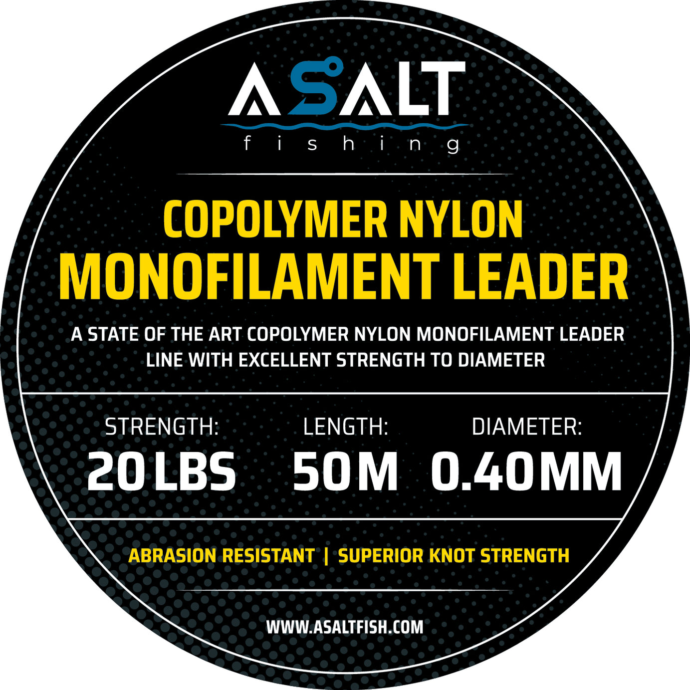 Leader Monofilament CoPolymer Nylon