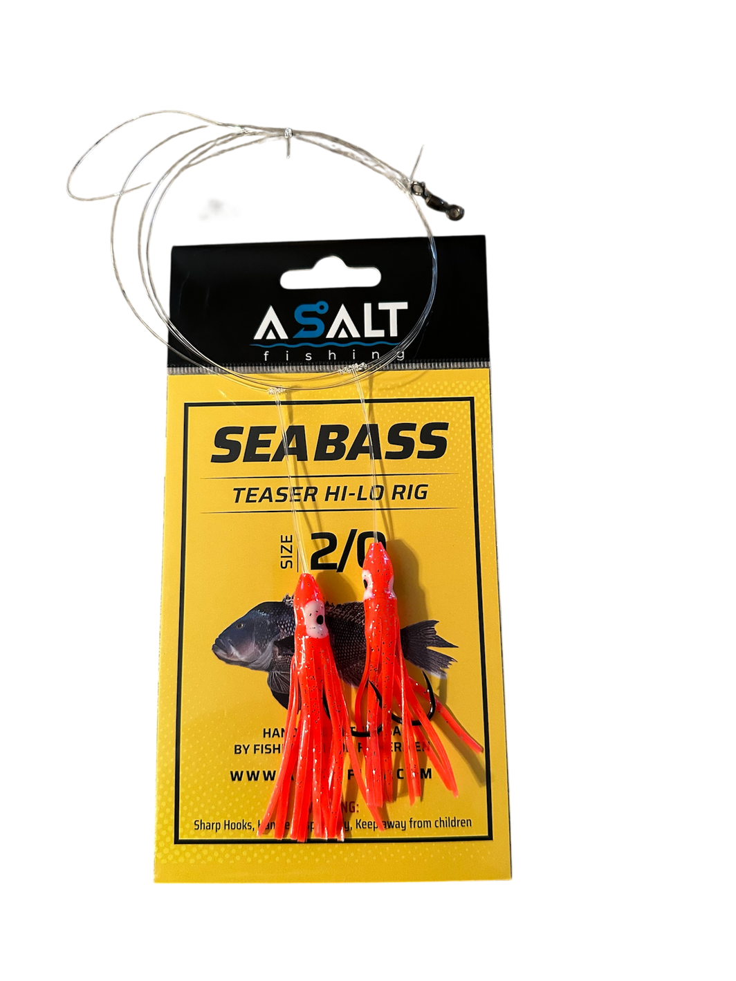 Sea Bass Hi-Lo Skirted Rig
