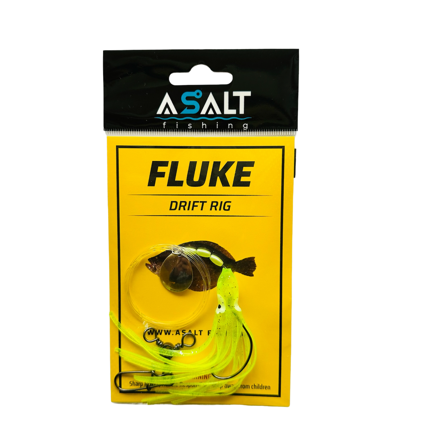 Asalt Fishing fluke floating drift rig for Gulp and summer flounder fishing