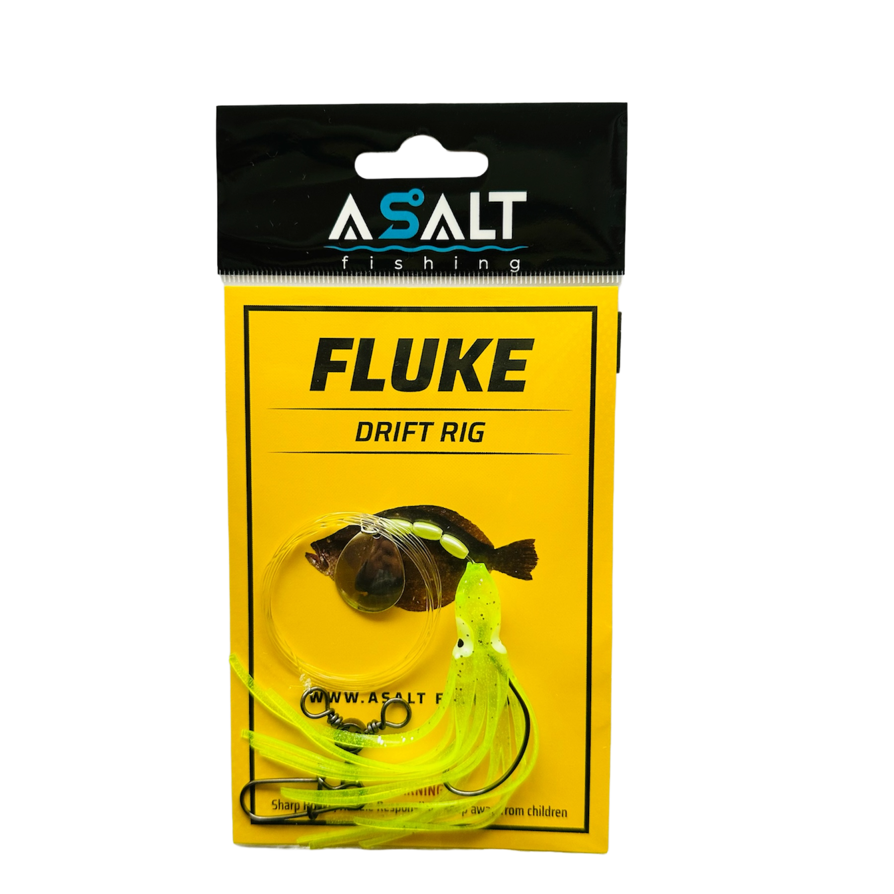 Asalt Fishing fluke floating drift rig for Gulp and summer flounder fishing